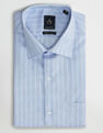 Arrow Slim Fit Vertical Striped Shirt