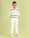 U.S. Polo Assn. Kids Boys Dyed Striped Sweater