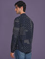 Flying Machine Abstract Print Pure Cotton Shirt