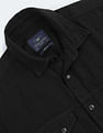 Flying Machine Chambray Weave Cotton Shirt
