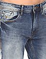 Flying Machine Distressed Michael Slim Tapered Fit Jeans
