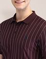 U.S. Polo Assn. Vertical Striped Slim Fit Polo Shirt