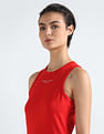 Tommy Hilfiger Solid Tank Bodycon Dress