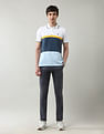 Arrow Sport Colourblocked Regular Fit Polo Shirt