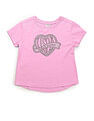 U.S. Polo Assn. Kids Girls Stud Detailed Relaxed Fit T-Shirt