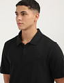 Calvin Klein Drop Needle Waffle Polo Shirt