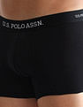 USPA Innerwear Anti Microbial Printed OET14 Trunks - Pack Of 3