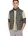 U.S. Polo Assn. High Neck Solid Gilet Jacket