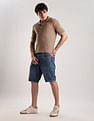 Calvin Klein Jeans Solid Slim Fit Cotton Polo Shirt