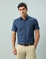 Arrow Liberty Classic Regular Fit Graph Checked Shirt