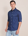 U.S. Polo Assn. Solid Cotton Tailored Shirt