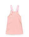 U.S. Polo Assn. Kids Girls Solid Dungaree Dress