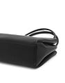 Tommy Hilfiger Solid Black Pu Shoulder Bag