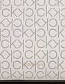 Calvin Klein Printed Beige Pvc Hand Bags