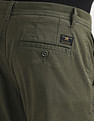 Flying Machine Slash Slim Tapered Fit Solid Chinos