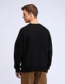 Flying Machine Solid Oversized Fit Sweatshirt
