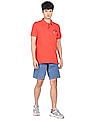 U.S. Polo Assn. Denim Co. Cotton Solid Polo Shirt