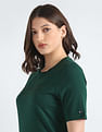 Tommy Hilfiger High Shine Embroidered T-Shirt