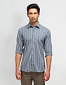 Arrow Sport Slim Fit Vertical Stripes Shirt