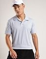 Calvin Klein Jeans Solid Slim-Fit Cotton Polo T-Shirt
