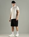 Tommy Hilfiger Solid Regular Fit Cotton Polo T-Shirt
