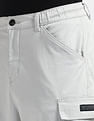 Flying Machine Mid Rise Slim Fit Cargo Pants
