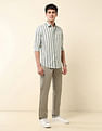 U.S. Polo Assn. Vertical Striped Pure Cotton Shirt