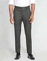 Arrow Dobby Hudson Regular Fit Trousers