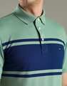 Tommy Hilfiger Striped Slim-Fit Cotton Polo T-Shirt