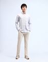 Flying Machine Dupplin Checked Slim Fit Shirt