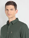 U.S. Polo Assn. Denim Co. Cotton Twill Slim Fit Shirt