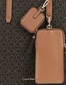 Calvin Klein Monogram Gene Tote Hand Bag
