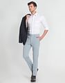 Arrow Vertical Stripe Manhattan Slim Fit Shirt