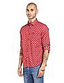 U.S. Polo Assn. Denim Co. Spread Collar Printed Casual Shirt
