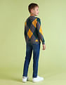 U.S. Polo Assn. Kids Boys Printed Regular Fit Sweater