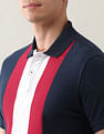Arrow Sport Pure Cotton Colourblocked Polo Shirt