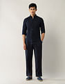 Arrow Sport Slim Fit Pure Linen Shirt