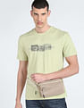 Calvin Klein Recycled Cotton Box Stripe Logo T-Shirt