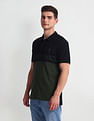 U.S. Polo Assn. Denim Co. Colour Block Muscle Fit Polo Shirt