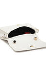 Tommy Hilfiger Textured White PU Sling Bag