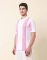U.S. Polo Assn. Vertical Striped Summer Splash Polo Shirt