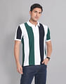 AD by Arvind Vertical Stripe COOL-IT Real Deal Polo Shirt