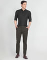 Arrow Horizontal Stripe Cotton Shirt