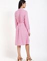Tommy Hilfiger Viscose Spread Collar Shirt Dress