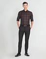 Arrow Plaid Check Slim Fit Shirt