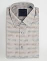 Arrow Manhattan Slim Fit All-over Print Shirt