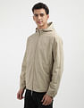 Calvin Klein Jeans Regular Fit Solid Casual Jacket