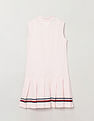 Tommy Hilfiger Kids Girls Sustainable Cathrine Fig Dress