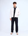 Flying Machine Regular Fit Solid Padded Jacket