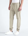 Flying Machine Drawstring Waist Slim Joggers